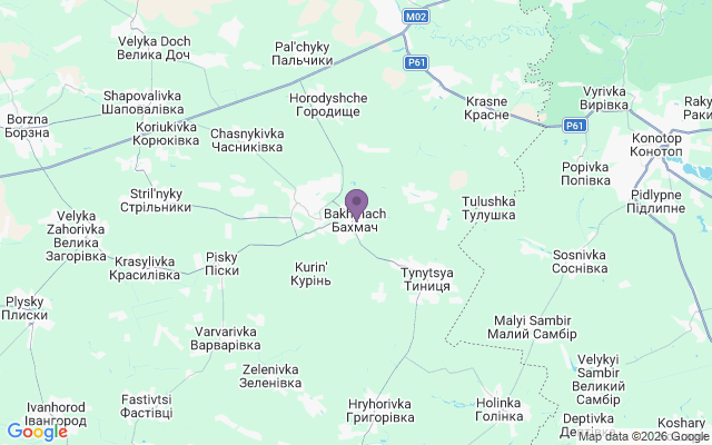 Автовокзали міста Бахмач