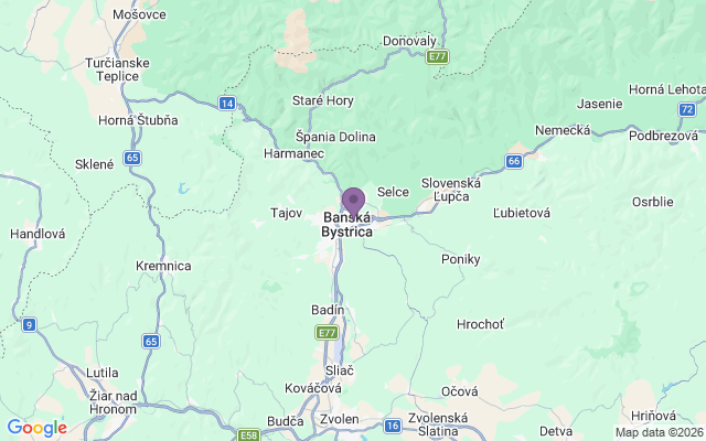 Автовокзали міста Банська Бистриця