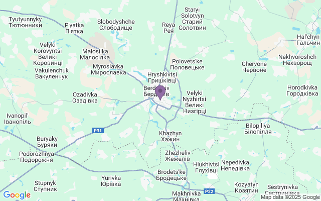 Автовокзали міста Бердичів