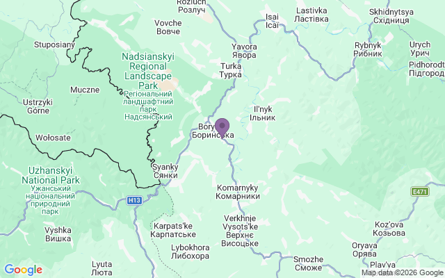 Автовокзали міста Бориня