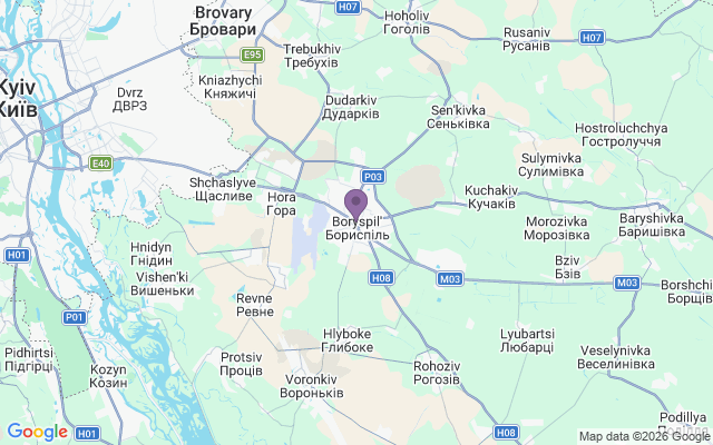 Автовокзали міста Бориспіль