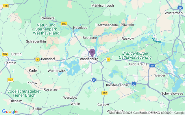 Автовокзали міста Бранденбург-на-Хафелі