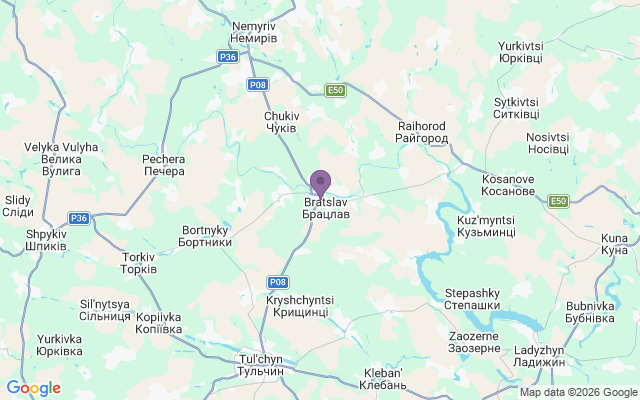 Автовокзалы города Брацлав
