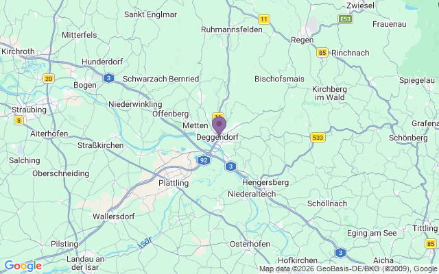 Автовокзали міста Деггендорф