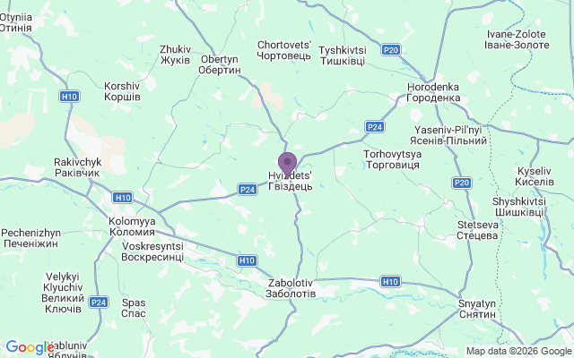 Автовокзали міста Гвіздець