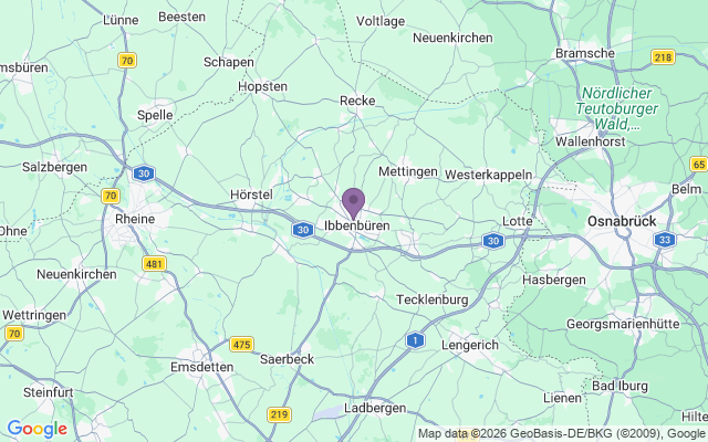 Автовокзали міста Іббенбюрен