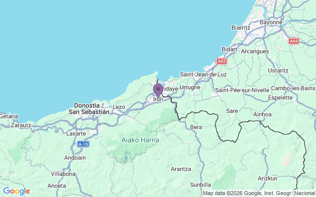 Автовокзали міста Ірун