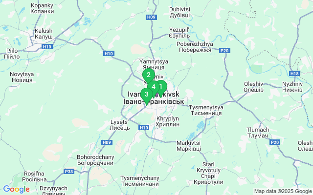 Автовокзали міста Івано-Франківськ