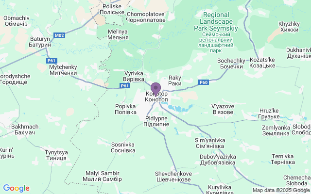 Автовокзали міста Конотоп