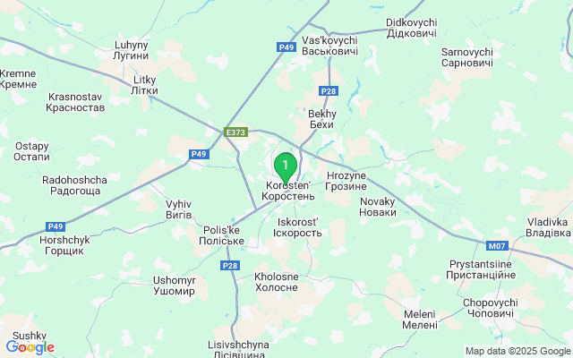 Автовокзали міста Коростень