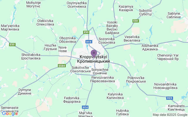 Автовокзалы города Кропивницкий