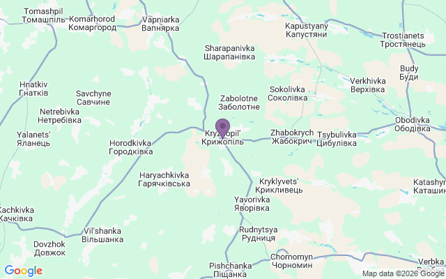 Автовокзали міста Крижопіль