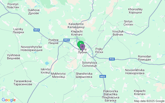 Автовокзали міста Лубни