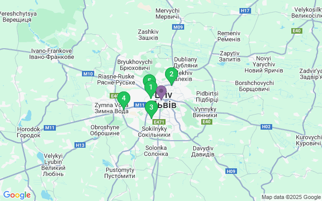 Автовокзали міста Львів