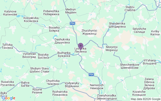 Автовокзалы города Лысянка