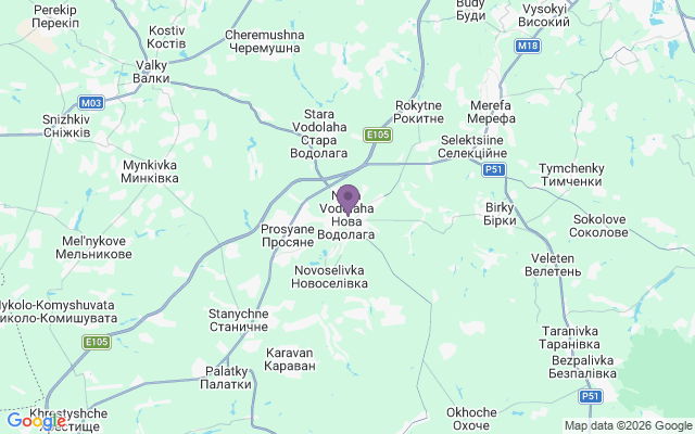 Автовокзалы города Нова Водолага