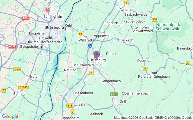 Автовокзали міста Оффенбург