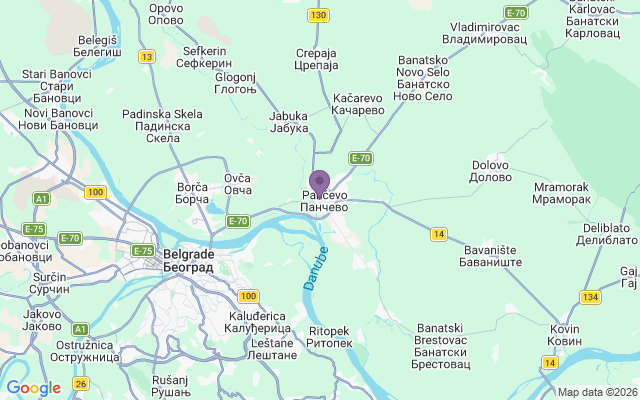 Автовокзали міста Панчево