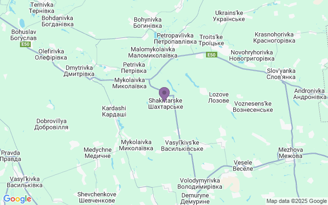 Автовокзали міста Шахтарське