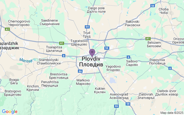 Автовокзали міста Пловдів