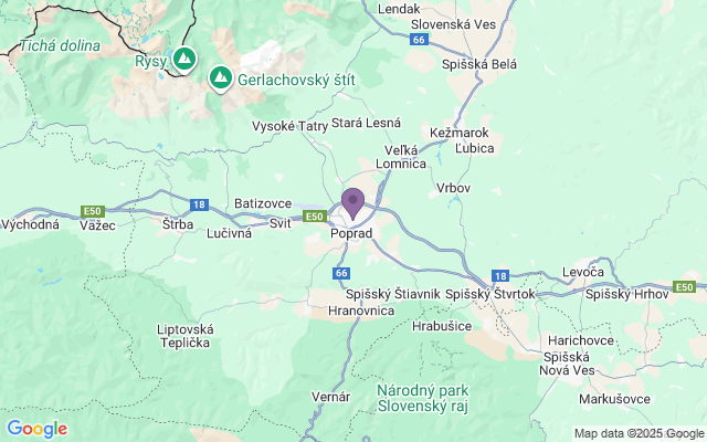 Автовокзали міста Poprad