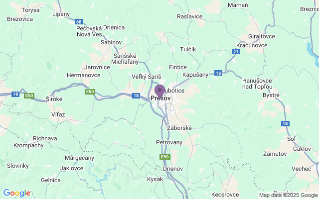 Автовокзали міста Prešov