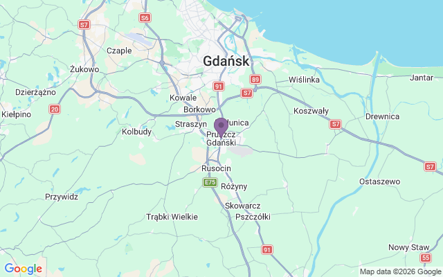 Автовокзалы города Прущ-Гданьский