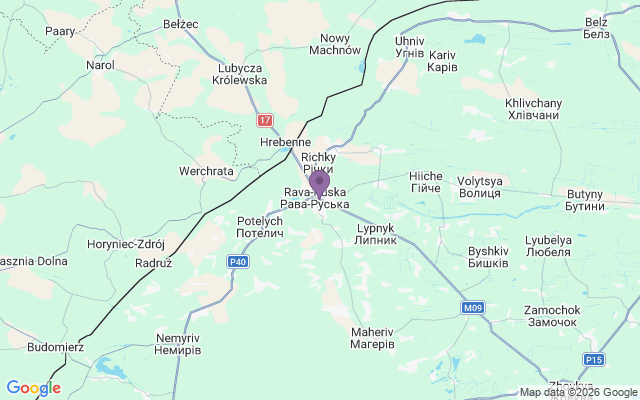 Автовокзали міста Рава-Руська