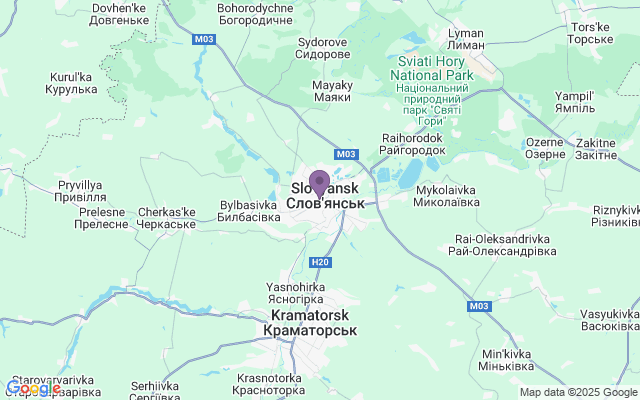 Автовокзалы города Славянск