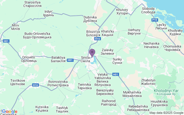 Автовокзали міста Сміла