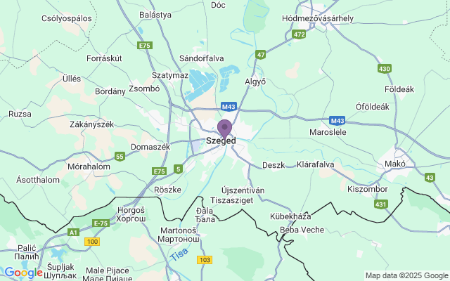Автовокзали міста Szeged