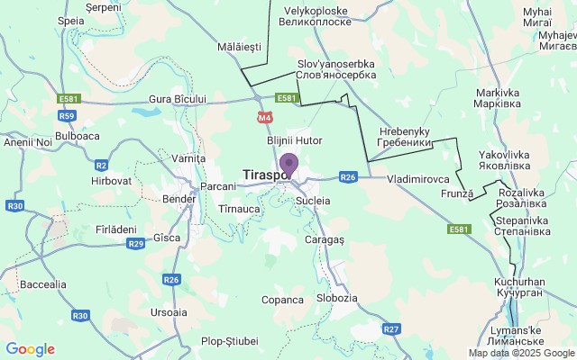 Автовокзали міста Tiraspol