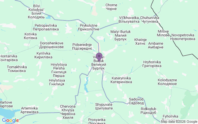 Автовокзалы города Великий Бурлук