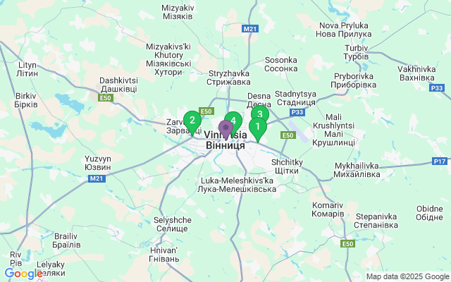 Автовокзалы города Винница