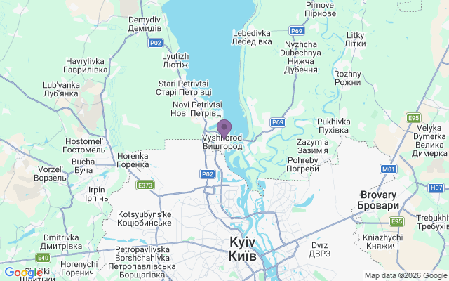 Автовокзали міста Вишгород