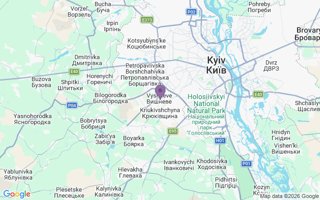 Автовокзали міста Вишневе