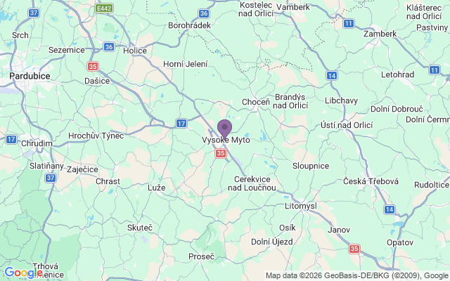 Автовокзали міста Високе Мито