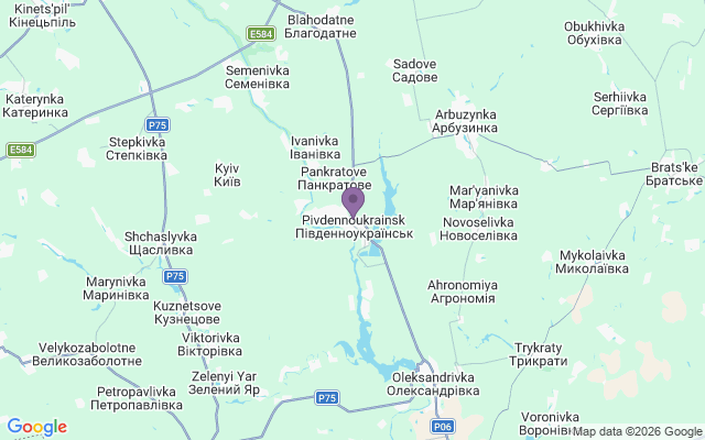 Автовокзали міста Південноукраїнськ