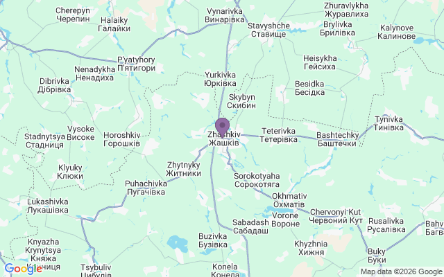 Автовокзали міста Жашків