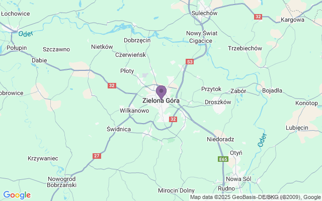 Автовокзали міста Зелена Гура